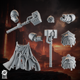 EMBERFORGE_CAPITAIN_KIT.png Guarda pesada heróica da capitania de Emberforge - Lagartos de fogo [Suportado] ?