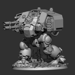 ballistus.jpg STL file Ballistus dreadnought・Model to download and 3D print