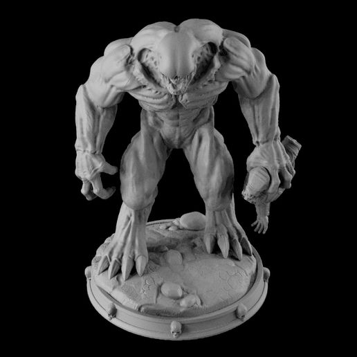 STL file HELL KNIGHT (DOOM)・3D printable model to download・Cults