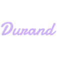 Durand.stl Durand