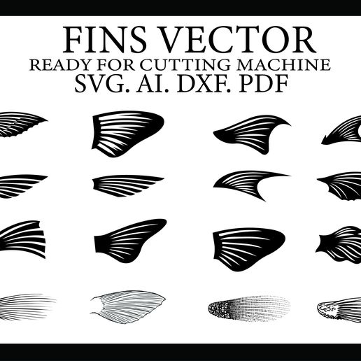 Fins Vector