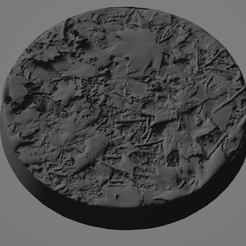 base.png Free STL file Forest Leaves Base 25mm・3D printer model to download