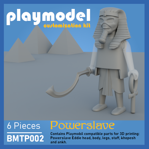 🎲 BMT-P-002 Playmobil Powerslave・ 3D File for 3D printing・Cults