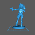 back.png Tomb Raider - Lara Croft Model - 3D print file - Gaming Collectible