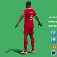Konate_6.jpg 3D Rigged Ibrahima Konate Liverpool 2024