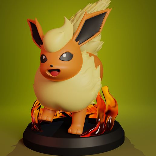 Pokemon flareon 3D model