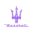 maserati_stl.stl maserati logo