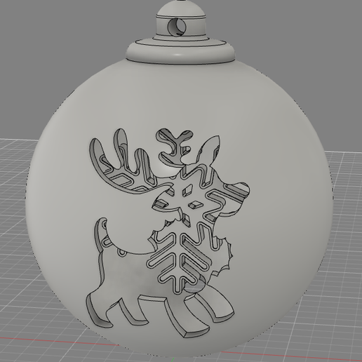 Boule de noël V03.02.02 3D model