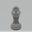 5.png Backlit Buddha 3D print model