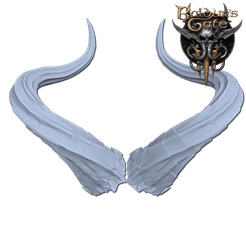 CAMBION-NKD-M-D.png Baldur's Gate 3 CAMBION NKD M D Horns For Cosplay