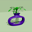 31.png 04 Empty Vases Collection - Modern Plant Vase - STL Printable