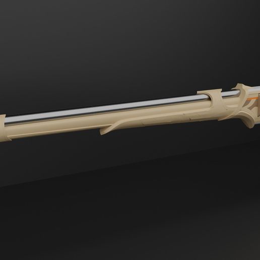 🔫 Genshin impact Chevreuse Gun 3d print model 3D print model・ STL File ...