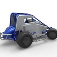 20.jpg Diecast Midget car while turning Scale 1:25