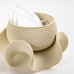 756A5631.jpg Free STL file Butterfly Bowl・3D printer design to download