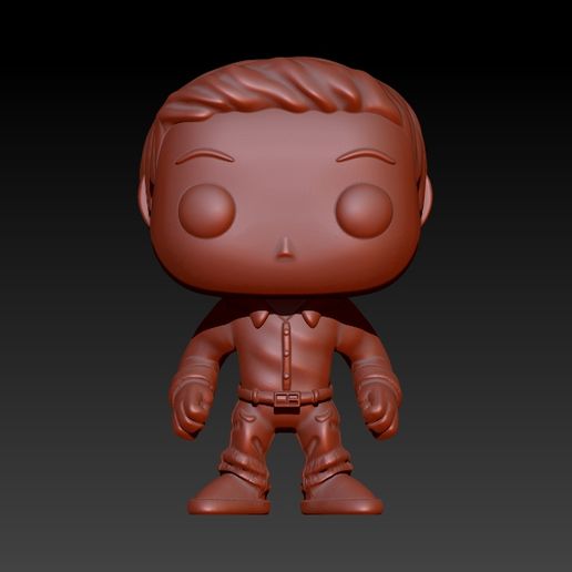 FUNKO POP BOY 3D model