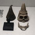 IMG_3240.jpg Calavera de gnomo de fantasía con soporte