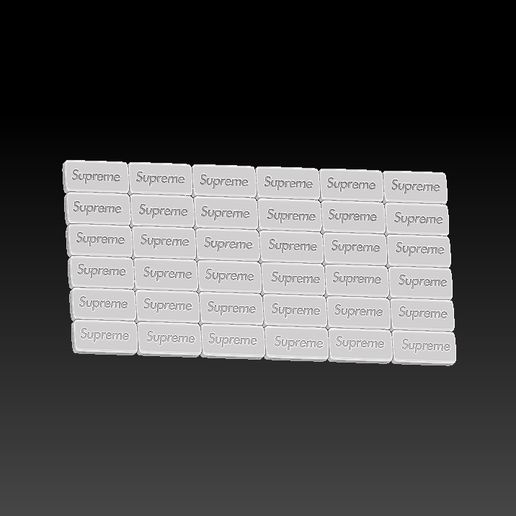 📦 Supreme Domino Set・ STL File for ・Cults