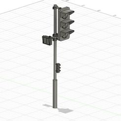 image.jpg STL file Traffic lights - Traffic light 1/24・3D print design to download