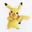 E51BBFF4-99EB-435D-83C8-D909A92E2F45.jpg Pikachu 3D Pokémon Pokemon Model