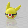 PikaBall5-Colour.png Custom Pikachu Pokeball