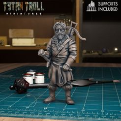 Vevgani.jpg Файл 3D Curse of Strahd - Yevgei [Pre-Supported]・3D модель для печати скачать