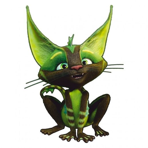 Hush (Kvus) – Magical Forest Cat Creature | Mavka: The Forest Song 3D Printable Figure