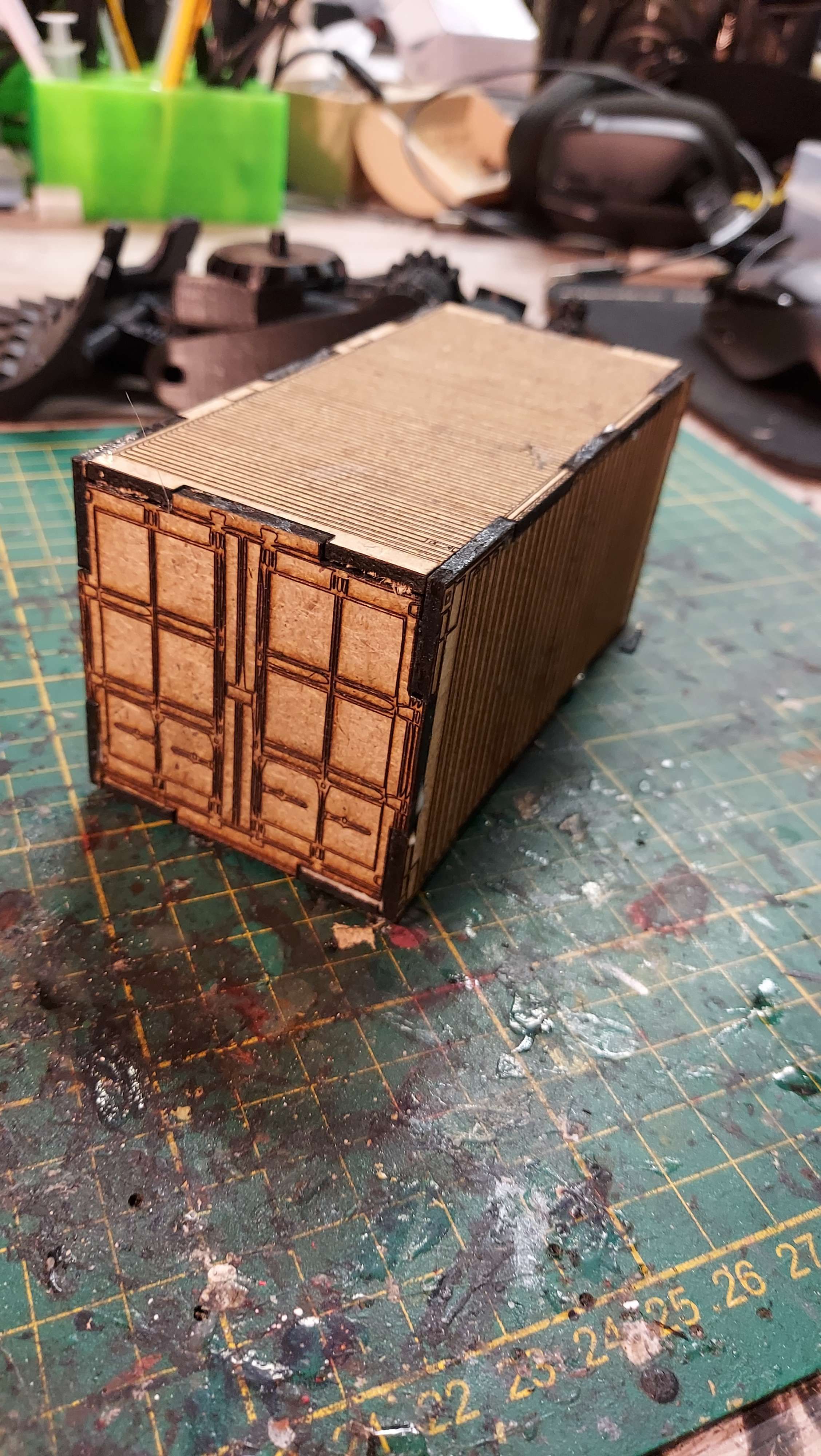 Fichier SVG Container laser cut 42K wargames svg・Objet imprimable en 3D ...