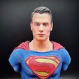 IMG_01182.jpg Archivo STL Superman Henry Cavill Busto・Objeto para impresora 3D para descargar