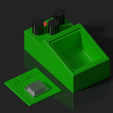RENDER-2.png GUITAR PEDAL STORAGE BOX 3D PRINTABLE TUBE SCREAMER CONTAINER