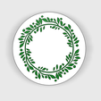 Wreath-Coaster.png Sous-verres à fleurs avec support