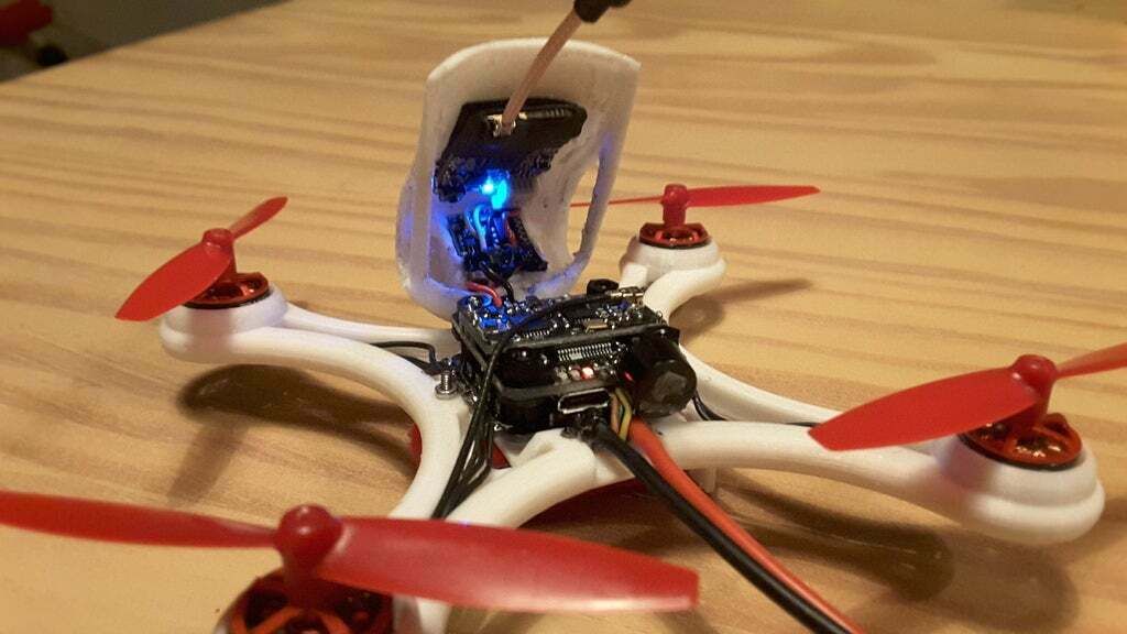 20170206_225036.jpg STL-Datei Mini Quadcopter fpv Racer 120mm micro FC lumenier racing F4 Brushless 1103 10.000kv 2S kostenlos herunterladen • Design zum 3D-Drucken, Microdure