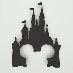 Disney-WallArt.png Fichier STL Disney WallArt・Modèle à imprimer en 3D à télécharger