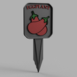 Eggplant-ID-Stake-v2.png Gardening Identification Stakes - Complete Set