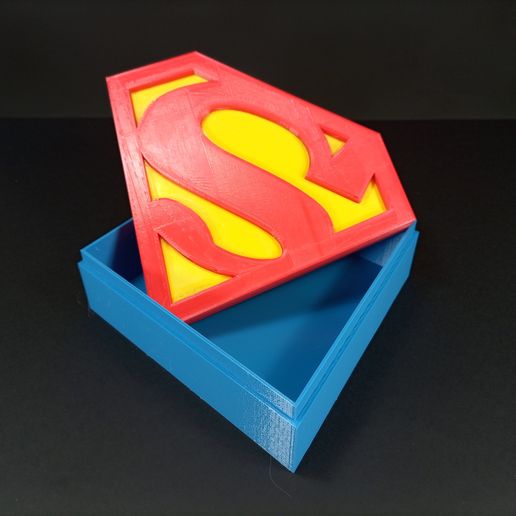 SUPERMAN BOX 3D model