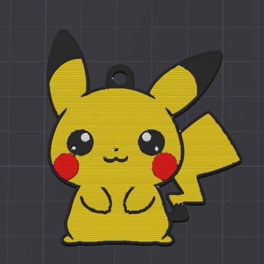 Pikachu Keychain