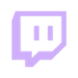 Logo_Twitch.stl Twitch logo