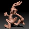bugs-bunny-keychain-3d-model-obj-stl-ztl.jpg Bugs Bunny Keychain