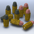 45-ACP-D6.png 45 ACP Bullet 6 Sided Dice - d6