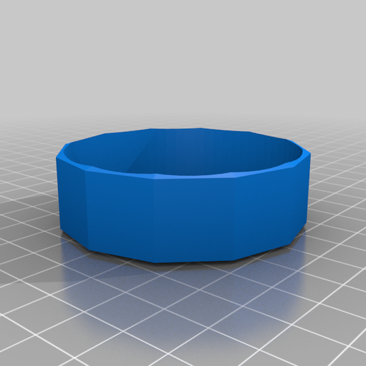 Free stl file protective ring for tillytec diving lamp 3d printing
