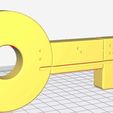 Golden_Key_Fittle_.jpg Télécharger fichier STL gratuit Clé de voûte de Fittle • Modèle imprimable en 3D, Fittle