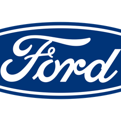 Ford-oval.png Archivo STL Ford Oval・Idea de impresión 3D para descargar