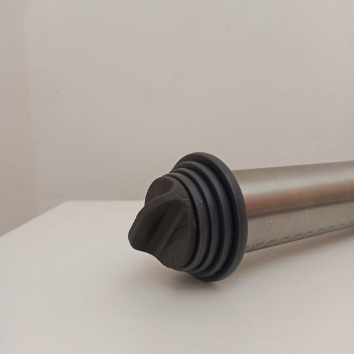 screw rolling pin 3D model