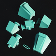 OZO2.png Free STL file Ozo 1x2x3 Puzzle Ours・3D printing model to download