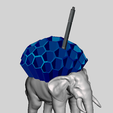 ELEPH1.png ELEPHAN PENCIL ORGANIZER - Elephant Pencil Organizer