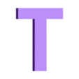 T.STL 3D font "Keep Calm" | Police 3D