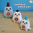 pict33.jpg 3D file So Kawaii cat super cute and funny [piggy bank, box, pot, decorative character]・3D printable model to download