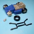 transformers-G1-mini-vehicle-beachcomber-3D-printed-parts.jpg G1 Beachcomber Repair Kit - Tires, Rollcage, Headlights