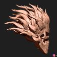14.jpg Ghost Rider mask -Agents of SHIELD - Marvel comics 3D print model