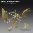 Wyvern-Store-Render3-Final.jpg Dwarf Stone Wyvern Riders - (Pre-supported included)