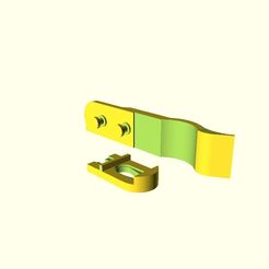; Mailbox latch and retainer clip (Top only)